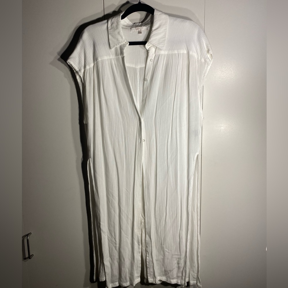 Flowy Sleeveless Button Top